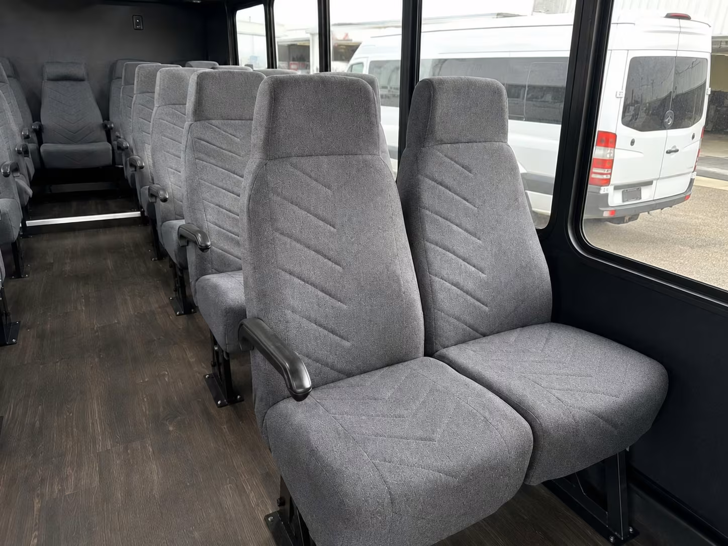 20 passenger minibus inside