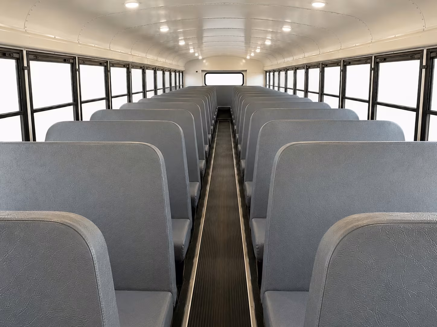 school bus interior