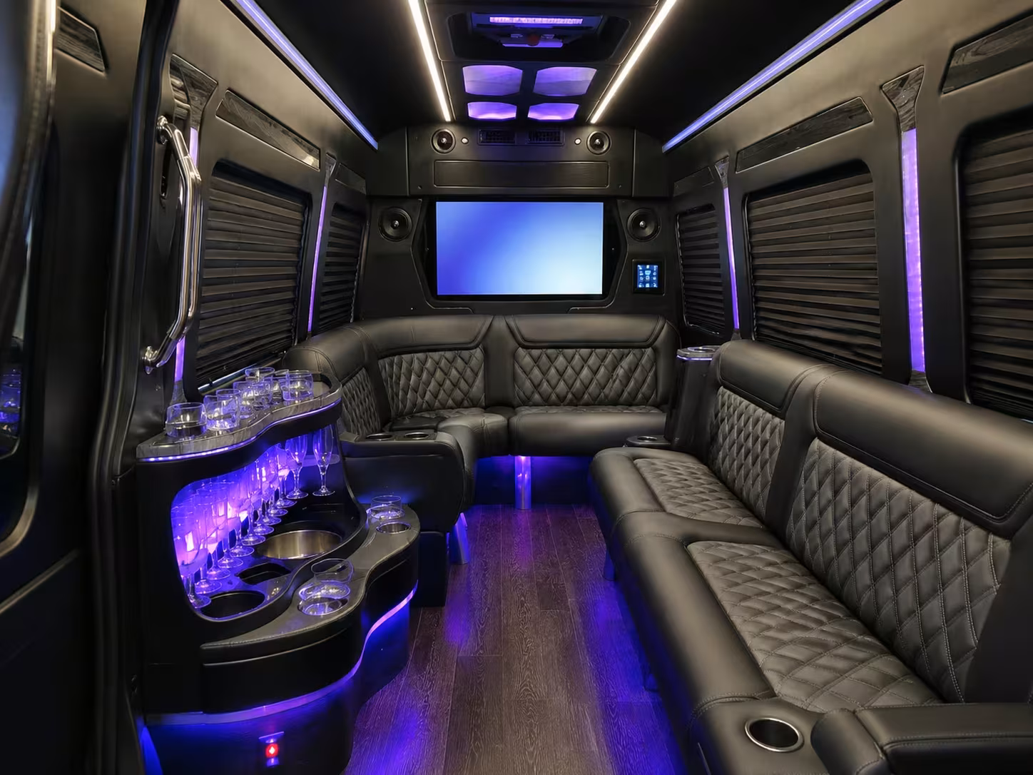 sprinter limousine inside