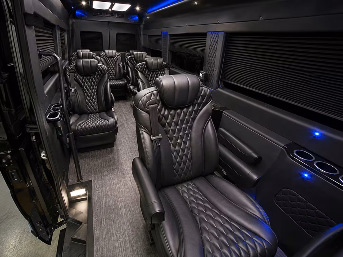 sprinter van with driver interior