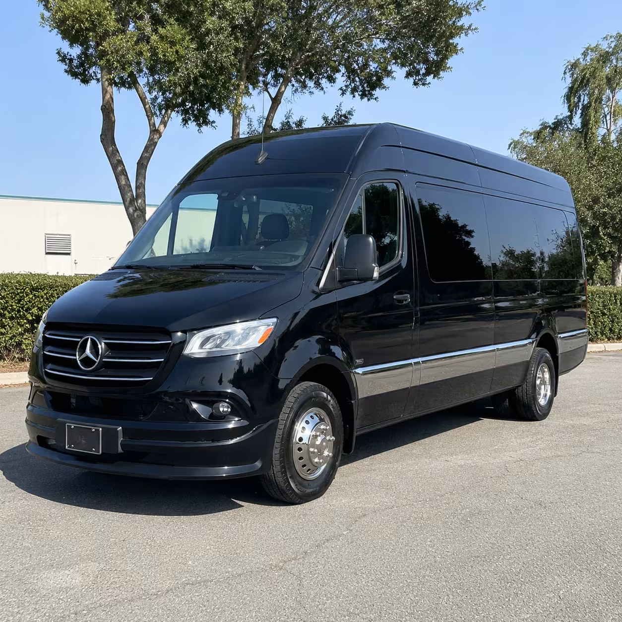 sprinter van with driver